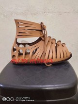 Medieval Roman Sandals for Medieval Costumes,Roman Gladiator Caligae San... - $75.00