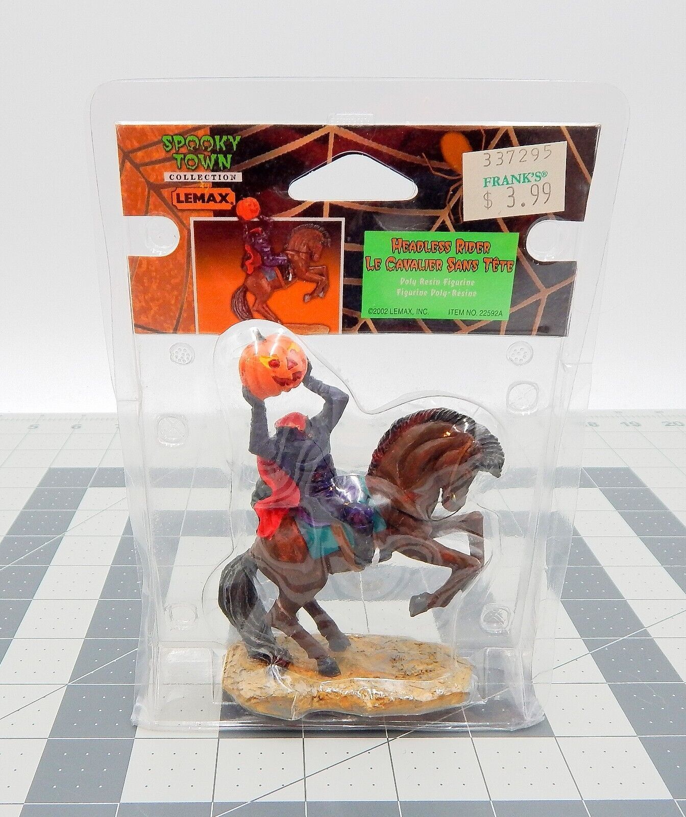Primary image for Lemax Spooky Town Headless Rider Horseman Horse Rider Halloween 2002 Retired NIP