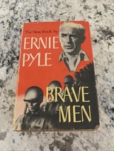Brave Men by Erne Pyle 1944 First Edition,first printing HC DJ WWII Rare... - $1,072.71 MXN