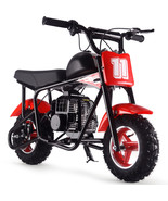 MotoTec Urchin 49cc 2-Stroke Kids Gas Mini Bike Red, Blue or Black - $6,630.84 MXN
