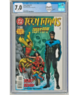 George Perez Pedigree Copy ~ CGC 7.0 Teen Titans 12 Pérez &amp; Dan Jurgens Art - $1,884.55 MXN