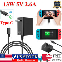 5V / 2.6A 15W Usb Type C Ac Adapter Wall Charger Power For Ns Nintendo Switch F - £12.57 GBP
