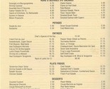 Chez Pierre French Restaurant Menu Main Street Westport Connecticut 1960&#39;s - £38.16 GBP