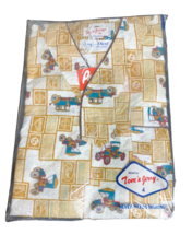 Car Pajama Saxon Stutz Marmon Vintage Boys 3 pc Antique Tom&#39; N Jerry set... - $9.90