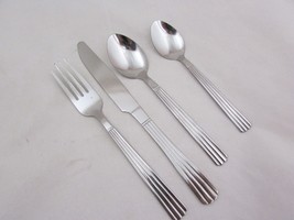 Lot of 64 pieces 16 - 4pc. settings Stainless flatware NEW Knife fork 2 ... - £23.02 GBP