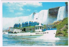 Postcard Maid Of The Mist American Falls Luna Island Niagara Falls New York - £2.29 GBP