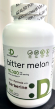 Deal Supplement Bitter Melon 15,000mg, 2-in-1 formula with berberine 300... - $15.83
