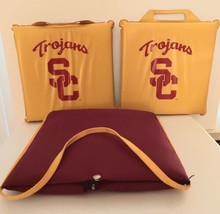 Vtg Usc Seat Cushions Trojans University Of Southern California Stadium Lot Of 3 - £34.44 GBP