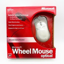 Microsoft Wheel Mouse Optical USB PS/2 - X08-40764 With Box - €21,58 EUR