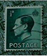 Nice Vintage Used Postage  1/2  D Stamp, GDC - NICE COLLECTIBLE POSTAGE ... - $2.96