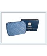 Blue Amway Artistry Cosmetic Bag Original Sleeve 1990&#39;s, Zipper Makeup P... - £5.75 GBP