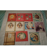 11 Vintage 1950s assorted Christmas Jesus Mary cards new unused - $562.62 MXN
