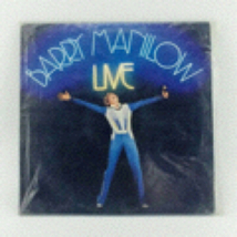 Barry Manilow live double lp Record Album Vinyl Beautiful Condition - £29.72 GBP
