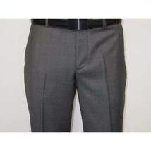 Men Suit BERLUSCONI Turkey 100% Italian Wool Super 180's 3pc Vested #Ber12 Gray image 12