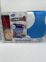 Connect 4 Game Blanket 60IN X 90IN Huge Mat Life Size Party Cook Out Hasbro 2021 - £12.77 GBP