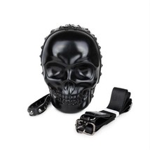 3D Skull Laser Crossbody Bags For Women Originality Funny Skeleton Head Black Ha - £85.40 GBP