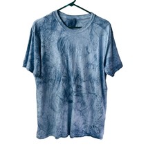 Tie Dye T Shirt Blue by Comfort Colors Unisex Large - £10.99 GBP