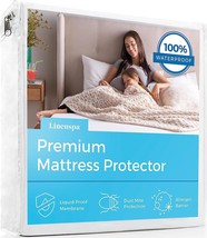 Linenspa Waterproof Smooth Top Premium Twin XL Mattress and - £19.06 GBP