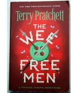 Terry Pratchett THE WEE FREE MEN (Discworld #30/Tiffany Aching #1) blue man clan - $7.18