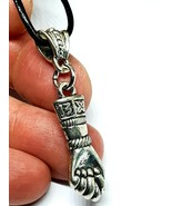 Figa Fist Italien Mano Fico Pendentif Protection Ancienne Collier Cuir... - £9.99 GBP