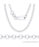 1.9mm Open Rolo Circle Cable Link Italian Chain Necklace in .925 Sterlin... - $384.77 MXN+ 1.9mm Open Rolo Circle Cable Link Italian Chain Necklace in .925 Sterlin... - $384.77 MXN+