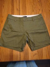 J Crew Size 4 Green Shorts-Brand New-SHIPS N 24 Hours - £23.73 GBP