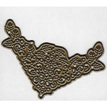 Ornate corner metal cutting die. Ref: 006. Die Cutting Cardmaking Scrapb... - $3.72