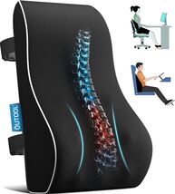 Ergonomic Memory Foam Lumbar Support Pillow with Adjustable Straps - 16.... - $63.31