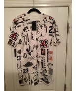 Jordan Short-Sleeve Graphic Mesh Shirt – All Over Print – Men’s Medium –... - €86,04 EUR