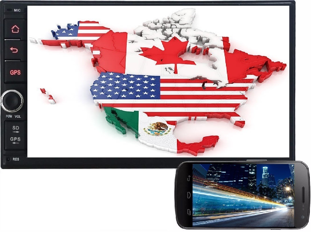 8GB micro sd card IGO Primo GPS - USA Canada Mexico 2024 Map for WinCE