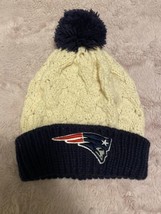 New England Patriots Stocking Knit Hat Men&#39;s Women&#39;s Beanie Pom - £14.14 GBP