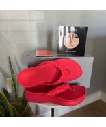 VIONIC Kenji Platform Sandal, ORTHOPEDIC COMFORT, Size 8.5, Poppy/Pink, NWT - £58.03 GBP