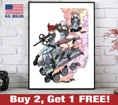 Girls Und Panzer Poster 18&quot; x 24&quot; Print Anime Wall Art 2 - £10.60 GBP
