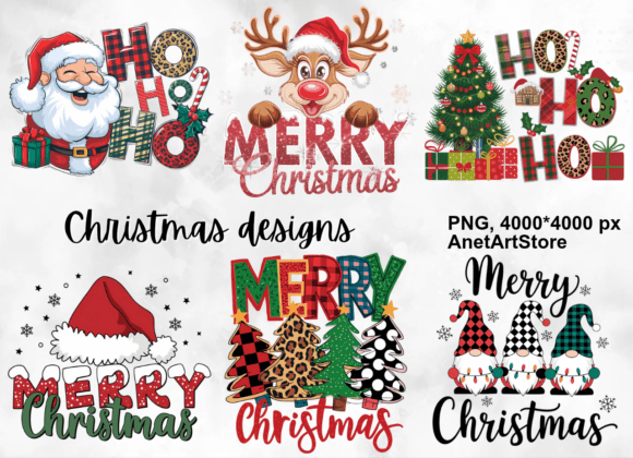 Santa PNG Set - $3.50