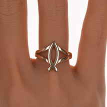 sz7.25 Retired James Avery 14k Ichthus fish ring - $376.20