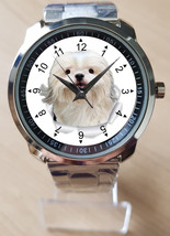 Dog Collection Bichon Frise Pet  2 Unique Wrist Watch Sporty - £28.11 GBP