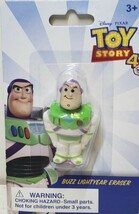 Disney Toy Story 4 Buzz Lightyear Eraser New &amp; Sealed - $7.70