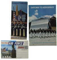 1966 US Air Force Academy Gateway to Aerospace Brochure and Postcard Lot... - £11.09 GBP