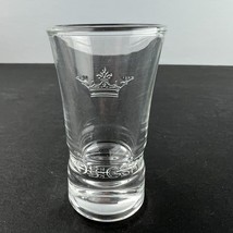 Sobieski Polish Vodka Embossed Logo Shot Glass Barware - £7.82 GBP