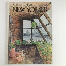 The New Yorker Magazine February 28 1977 Greenhouse Garden by Arthur Getz - £22.72 GBP