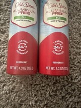 2 Old Spice XL Aluminum-Free FIJI Deodorant Dry Spray 4.3oz Each - £11.19 GBP