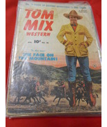 Great Vintage Comic-TOM MIX Western 1951 April No.40 &quot;The Face on the Mo... - £13.46 GBP