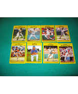 1991 Fleer Baseball Cards Yellow Border 29 Total - £5.50 GBP