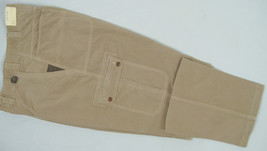NEW! $149 Orvis Washed Pincord Cargo Pants!  32 x 28  Tan with Hint of G... - $79.99