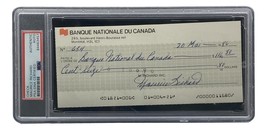 Maurice Richard Signé Montreal Canadiens Banque Carreaux #634 PSA / DNA - £191.77 GBP
