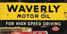Waverly Motor Oil Metal Sign - £39.62 GBP