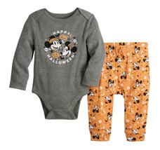 Jumping Beans Disney Baby Boys&#39; Halloween Bodysuit &amp; Pants 2-piece Set Sz 3 M - £11.62 GBP