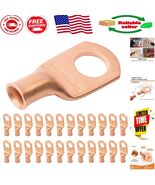 25 pcs Waterproof 8 AWG Copper Ring Battery Lugs -  Listed Quality - $590.63 MXN