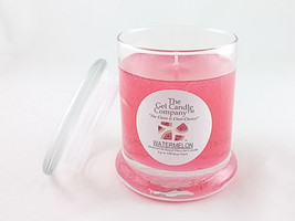 Watermelon Scented Gel Candle - 120 Hour Deco Jar - £11.34 GBP