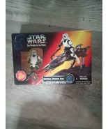 STAR WARS THE POWER OF THE FORCE IMPERIAL SPEEDER BIKE IN BOX - SEALED U... - £14.70 GBP